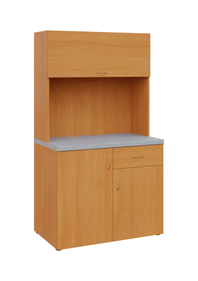 KUCH - SIMPLE 3 kuchyňka s výklopem (bez vybavení), 1800x1000x6000 mm, buk royal